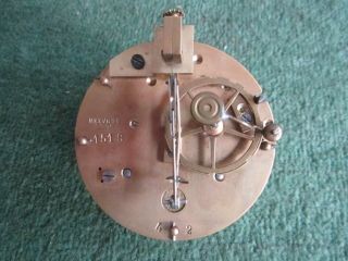 Antique French Brevete Mantel Clock Movement In Very Good Order