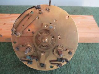 ANTIQUE FRENCH BREVETE MANTEL CLOCK MOVEMENT IN VERY GOOD ORDER 2