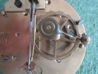 ANTIQUE FRENCH BREVETE MANTEL CLOCK MOVEMENT IN VERY GOOD ORDER 3