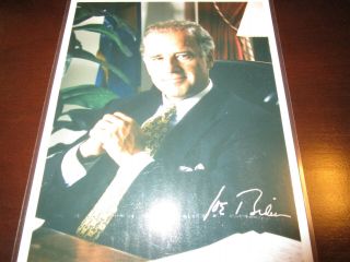 Joe Biden U.  S.  Senate Signed Photograph (laminated) - Former Vice President