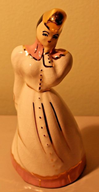 Vintage Art Deco Lady Porcelain Figurine