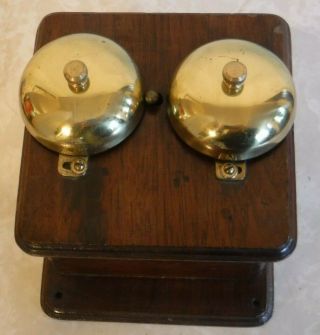 Wooden Bell Box for Antique and Vintage Candlestick Telephones 3