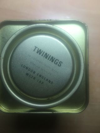 Vintage Twinings Orange Pekoe Tea Tin - 4 Oz - 113g - Display Item 3