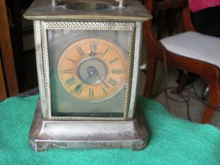 Antique Junghans Carriage Clock W/ Music Box