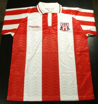 Greece Olympiacos Olympiakos Exclusives Vintage Football Shirt Size Xl
