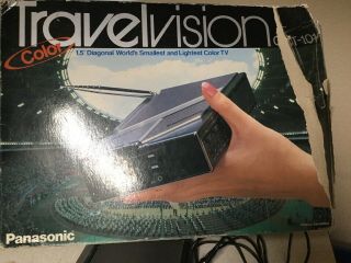 Vintage 1986 Panasonic Travelvision 1.  5 