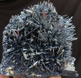 2.  2Lbs Bright Stibnite Cluster Mineral Display Specimen 2