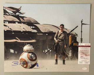 Brian Herring Signed Autographed Star Wars " Bb - 8 " 16x20 Photo Jsa Witness
