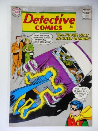 Detective Comics 268 Vg - 3.  5 (dc 1937 Series) Manhunter Origin