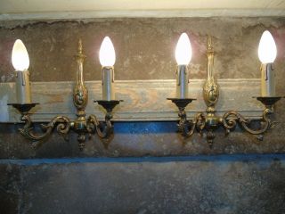 French a patina bronze wall light sconces classic vintage 2