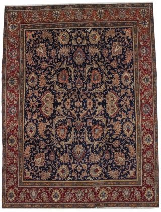 Semi Antique Handmade Floral Rare 10x12 Vintage Oriental Rug Home Decor Carpet