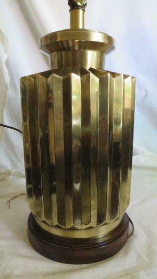 Vintage Frederick Cooper Brass Table Lamp 2