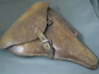 Ww1 Reissued For Ww2 Luger P08 Holster With Issue Take Down Tool