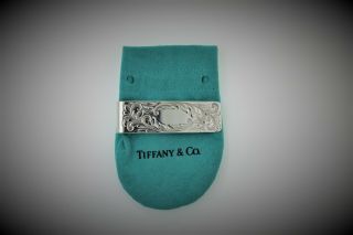 Vintage Tiffany & Co.  Makers.  925 Sterling Silver Money Clip