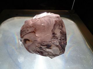 Andara Crystal Glass Pink " Hgw " 800 Grams G18 Monatomic Crystals