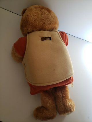 TEDDY RUXPIN WITH TAPE VINTAGE WOW 3