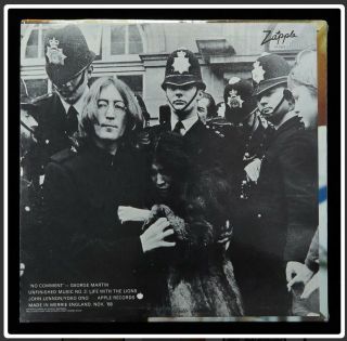 JOHN LENNON LIFE WITH THE LIONS ALBUM - RARE FIRST PRESS LP THE BEATLES 3
