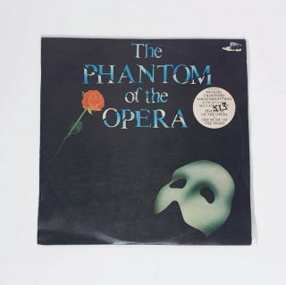 The Phantom Of The Opera Soundtrack Lp 12 " Vinyl Record - London Cast