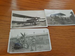 Ww1 Photos Of Airplanes And Mechanics With Removed Engines