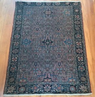Auth: Antique Mohtashem Persian Rug Important Collectors Pc Magnificent Carpet 2
