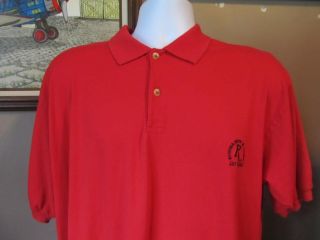 Vintage Riviera Hotel & Casino Las Vegas Red Polo Style Shirt Size Xxl