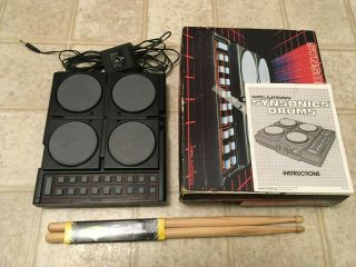 Vintage Mattel Synsonics Electronic Analog Drum Machine Modded,  Kraftwerk 80s