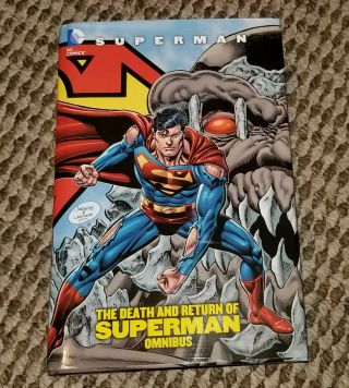 The Death And Return Of Superman Omnibus (hardcover By Dan Jurgens)