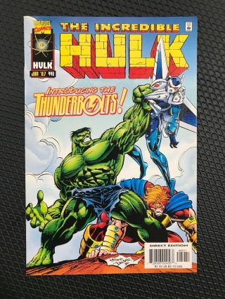 The Incredible Hulk 449 (1997) - 1st: Thunderbolts