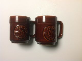 Vintage Klein Tools 125th Anniversary Coffee Mugs Set Of Two