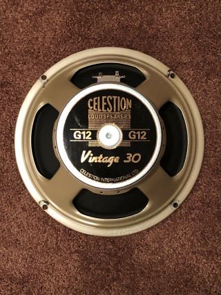 Celestion Vintage 30 G12 Guitar Speaker 8 Ohm - Pre Owned Priced Each