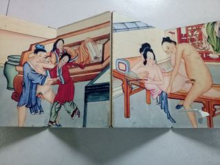 Ancient Painting Shunga Artistic Erotic Viusal Painting Book Nr21
