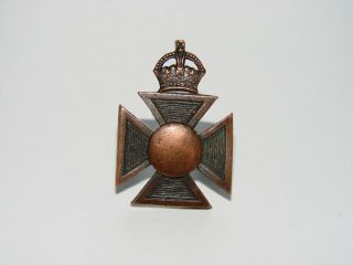 Canada Ww1 Cef Collar Badge The Royal Canadian Army Chaplain Corps