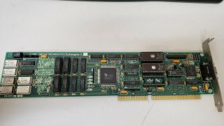Vintage Orchid Technology Prodesigner Ii Tseng Labs Et4000ax Isa Graphics Card