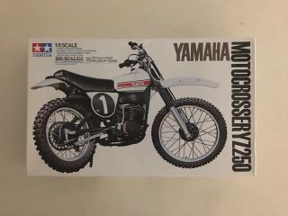 Tamiya Yamaha Motocrosser Yz250 1/6 Vintage Model Kit Item 16011 - 5800