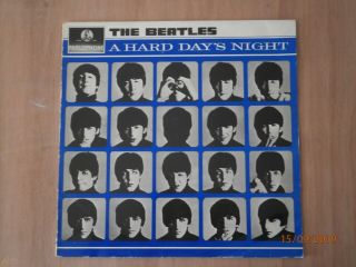 Rare Lp The Beatles A Hard Days Night Parlophone/emi 5c - 062 - 04145 Stemra