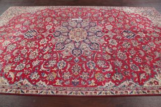 Antique Traditional Floral Najafabad Area Rug Hand - Knotted Oriental Wool 6 
