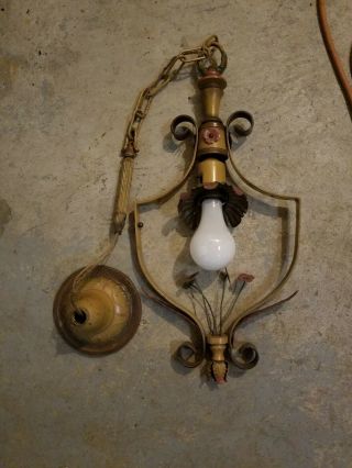 Victorian/vintage/antique Ceiling/chandelier Pendant Lamp.  For.