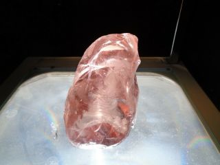 Andara Crystal Glass Pink " Hgw " 650 Grams G20 Monatomic Crystals