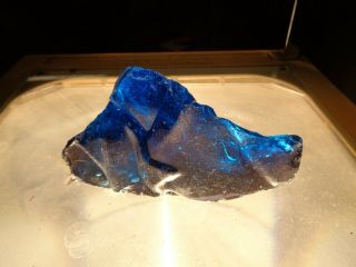 Andara Crystal Glass Deep Ocean Blue/pink 400 Grams G22 Monatomic Crystals