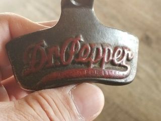 Vintage Dr Pepper Good For Life Starr X Wall Mounted Bottle Opener C.  1925