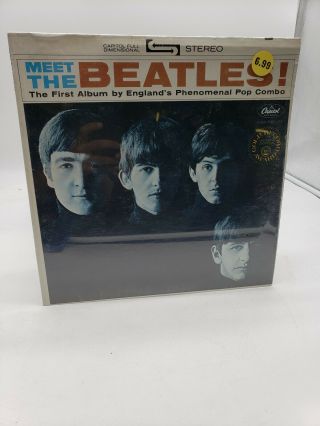 Meet The Beatles Vintage Capitol Records Lp & J4