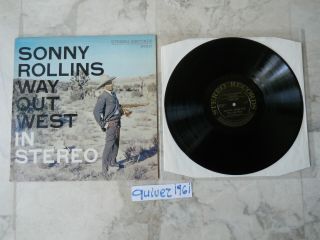 Sonny Rollins Way Out West 1958 Ultra Rare Us Stereo S7017 Vinyl Lp