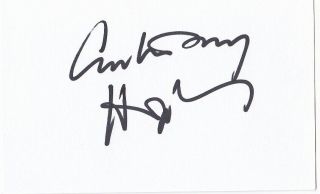 Anthony Hopkins Signed Autograph - Silence Of The Lambs,  Howards End,  Thor Etc