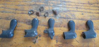 5 Vintage knobs for antique 1920 ' s - 1930 ' s Magic Chef Gas Stove 2