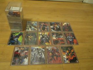 1994 Marvel Flair Near Complete Base Set And Chase Card Set