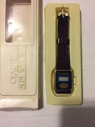 Stardust Hotel Casino Las Vegas Vintage Digital Watch Collectors Item