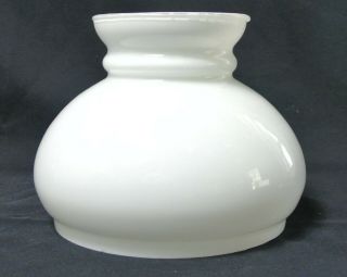 7 " Fitter Cased White Glass Rayo Student Oil Lamp Replacement Shade B&h Aladdin