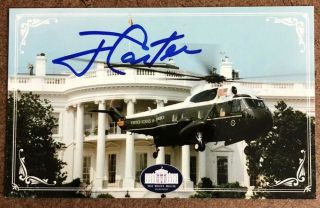 Jimmy Carter Authentic Hand Signed Executive Trading Card President Democrat