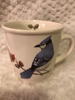 Cj Wildlife Blue Jay Coffee Tea Mug Leaf Fall Bird Decor Design In Cup Nature