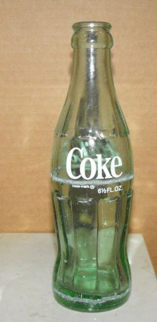 Coca Cola Coke Bottle Hobble Skirt 6 1/2 Fl Oz Fayetteville North Carolina